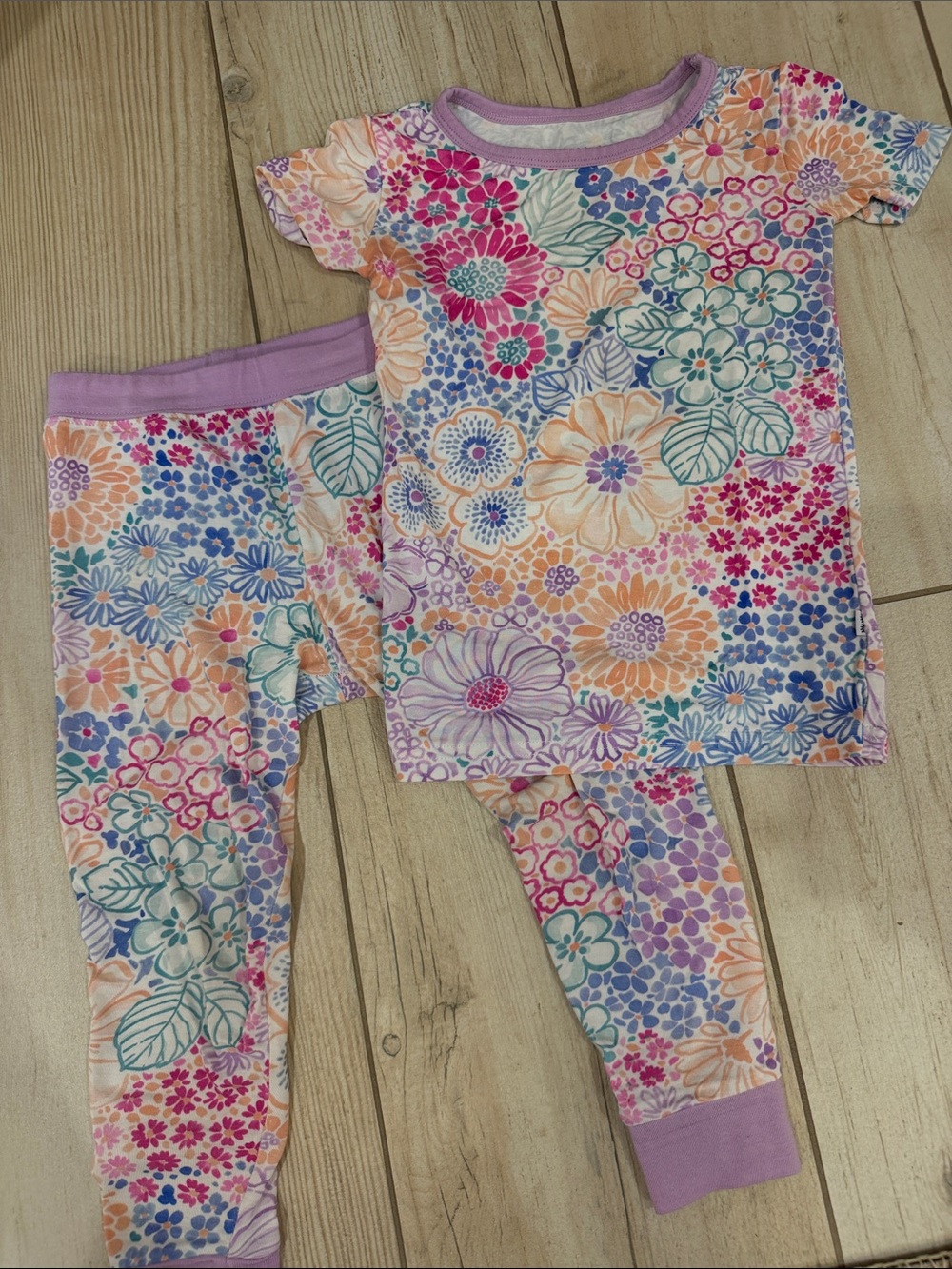 Little Sleepies - Doodle Blooms Pajama Set